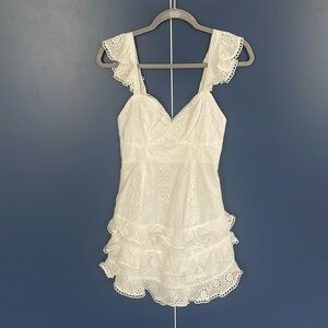 INDIKAH Summer white dress Size S